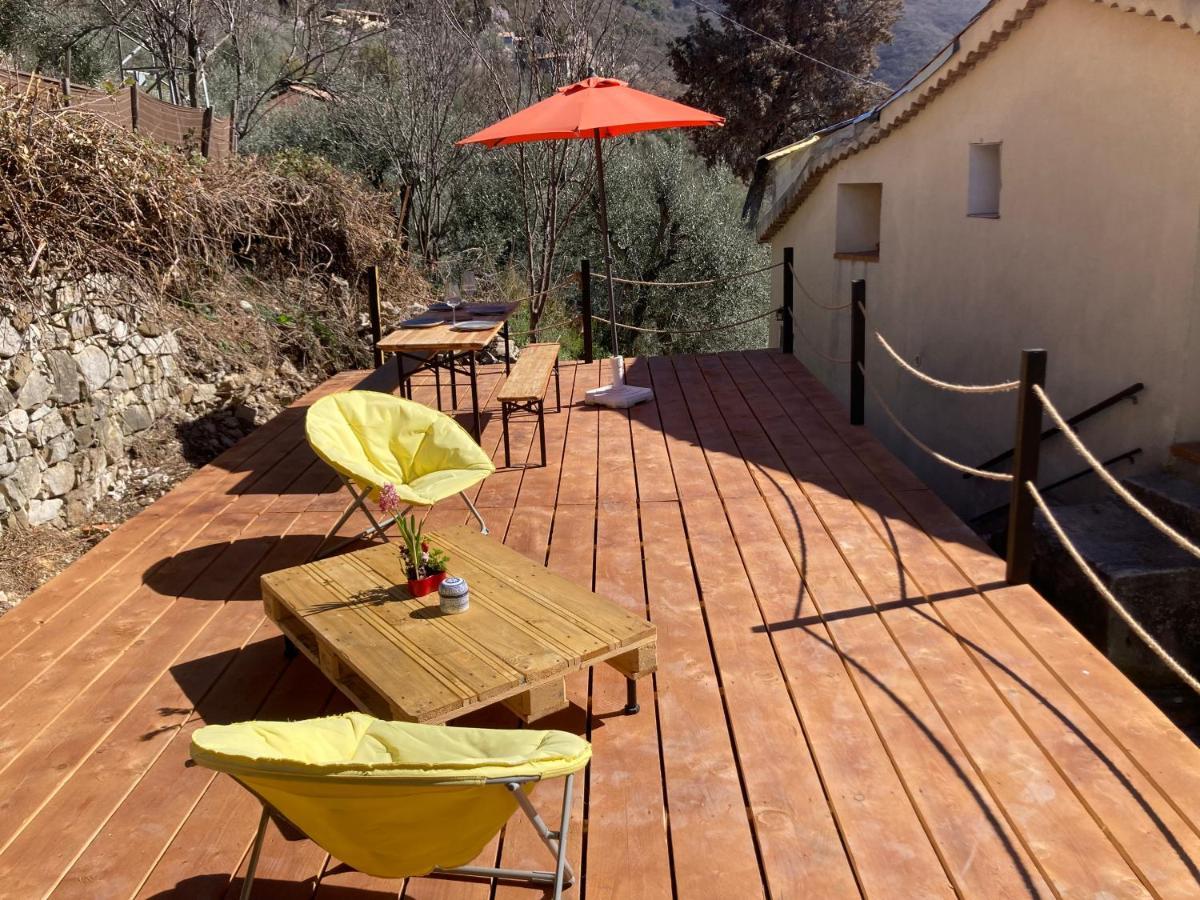 Ti Kaz Papang Villa Peille Exterior foto